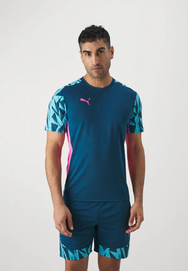 INDIVIDUAL FINAL  - Sport T-Shirt - ocean tropic/bright aqua