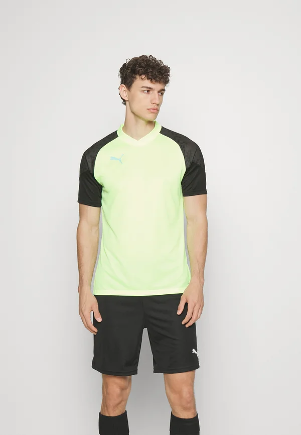 INDIVIDUALCUP TRAINING JERSEY - Sport T-Shirt - puma black-fast yellow