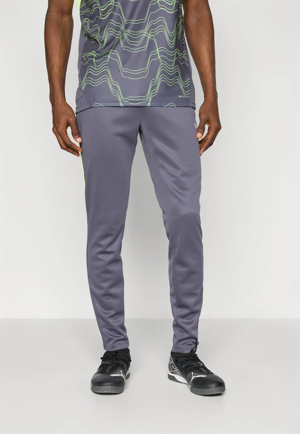 INDIVIDUALLIGA TRAINING PANTS - Jogginghose - galactic gray/yellow alert