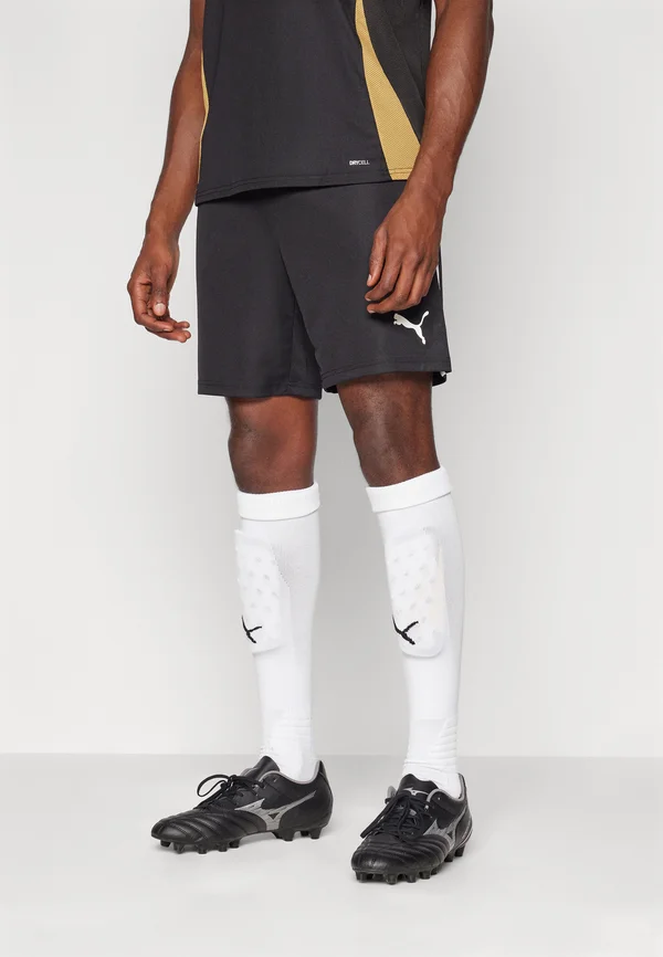 INDIVIDUALLIGA TRAINING SHORTS  - Kurze Sporthose - black/white/shadow gray
