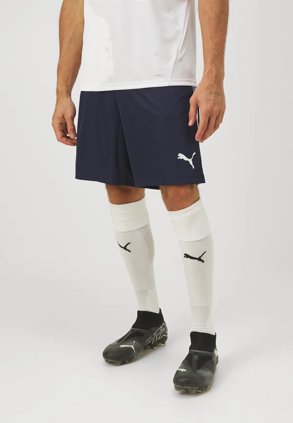 INDIVIDUALLIGA TRAINING SHORTS  - Kurze Sporthose - navy/white/zen blue