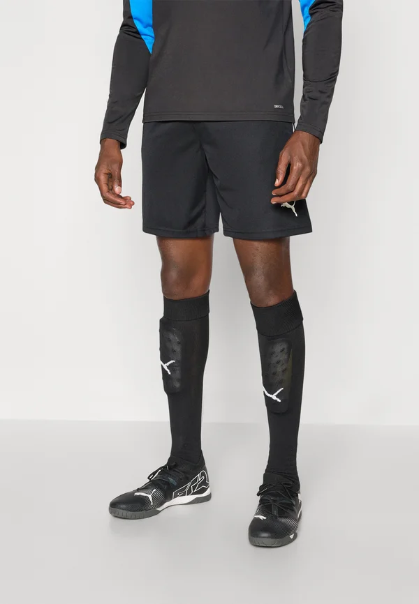 INDIVIDUALLIGA TRAINING SHORTS OPEN POCKETS  - Kurze Sporthose - black/white/ultra blue