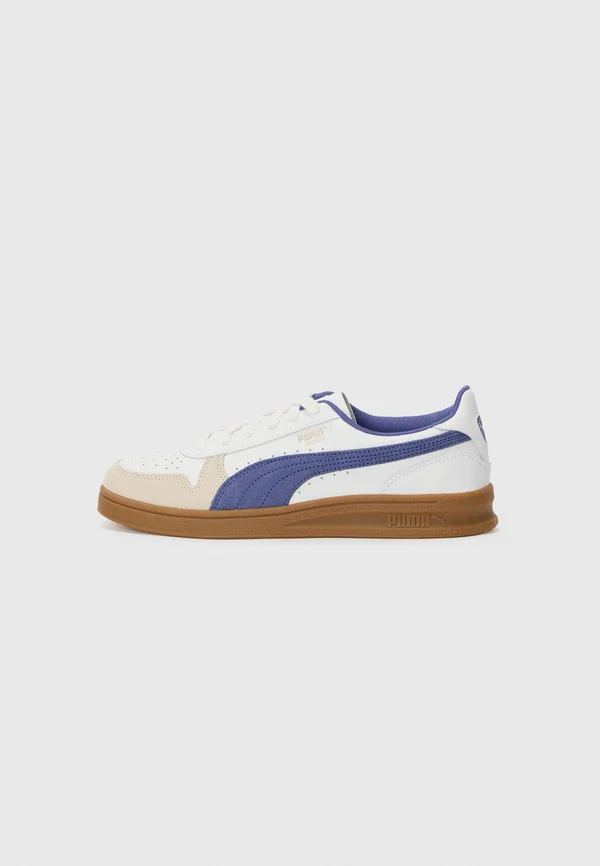 INDOOR UNISEX - Sneaker low - white/blue crystal/gum