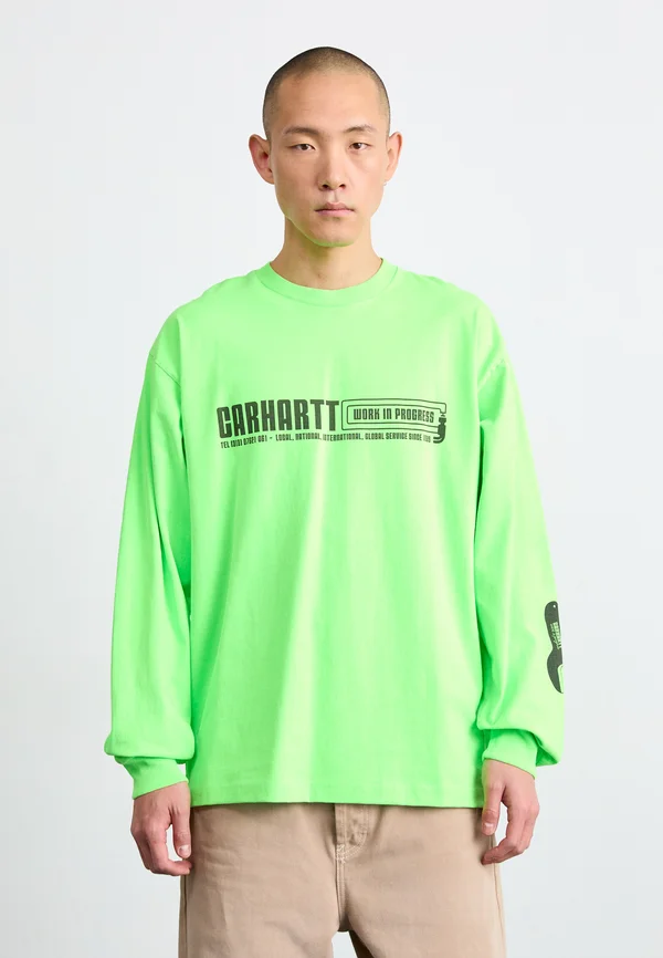 INDUSTRY - Langarmshirt - lumo green/black
