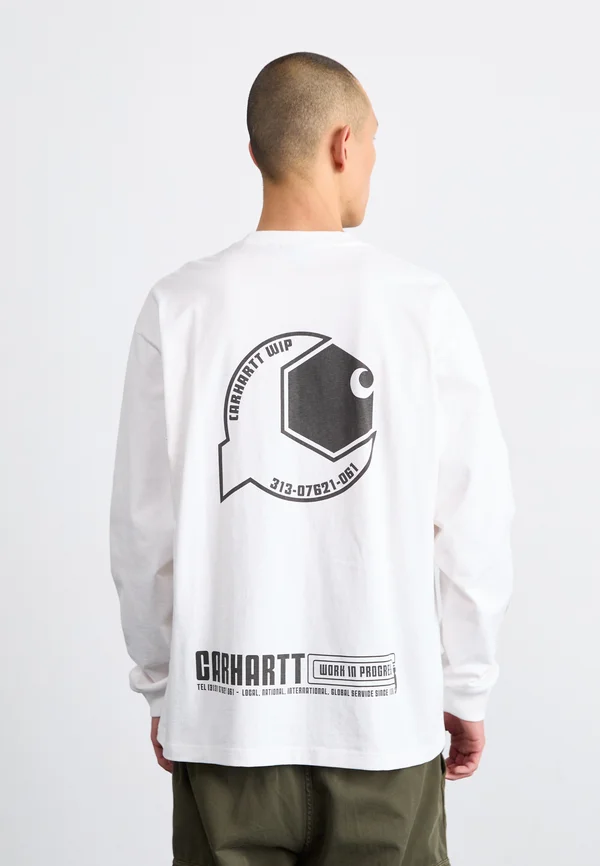 INDUSTRY - Langarmshirt - white/black