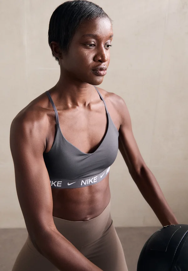 INDY BRA - Sport-BH mit leichter Stützkraft - thunder grey