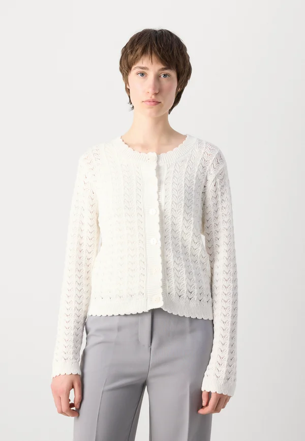 INEZ - Strickjacke - off white