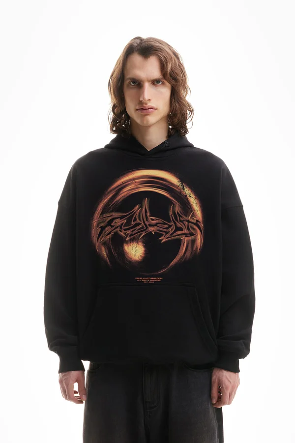 INFERNO UNISEX - Kapuzenpullover - black