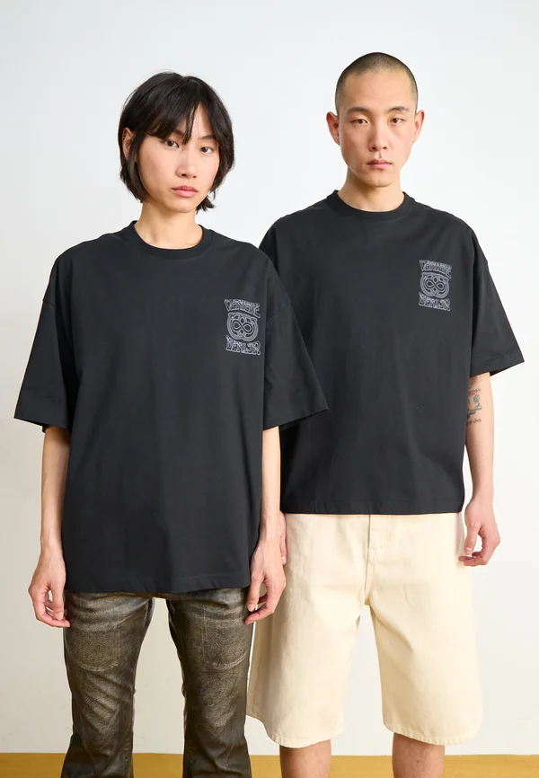 INFINITY UNISEX - T-Shirt print - black