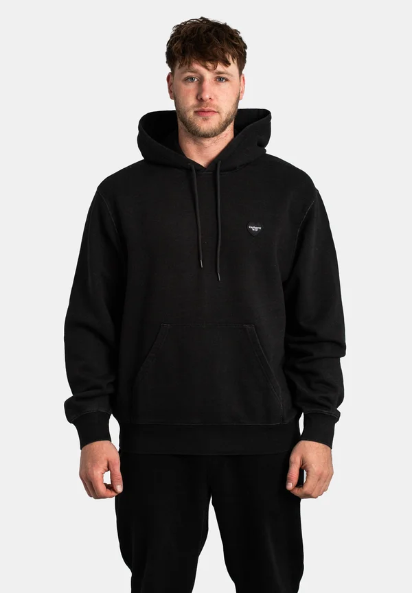 INGO - Kapuzenpullover - black garment dyed
