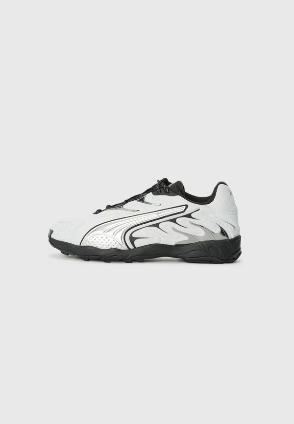 INHALE SMILE UNISEX - Sneaker low - silver-coloured/black