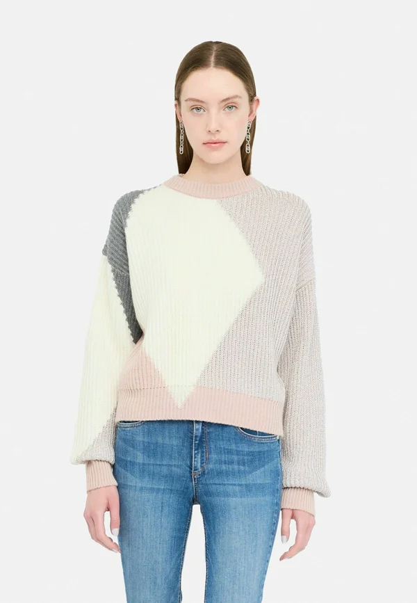 INLAYS - Strickpullover - beige
