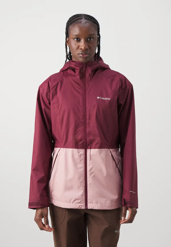 INNER LIMITS™ JACKET - Regenjacke / wasserabweisende Jacke - rich wine/eraser pink