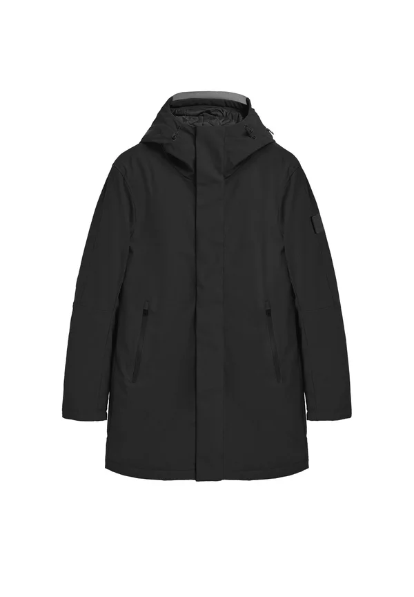 INNER PADDED HOODED MACKEY C - Wintermantel - black