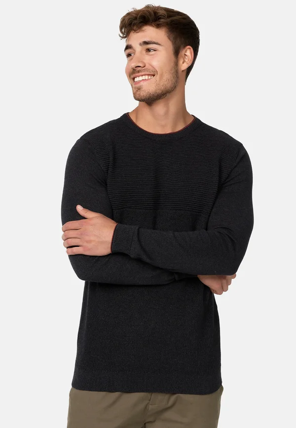 INREIGN - Strickpullover - black