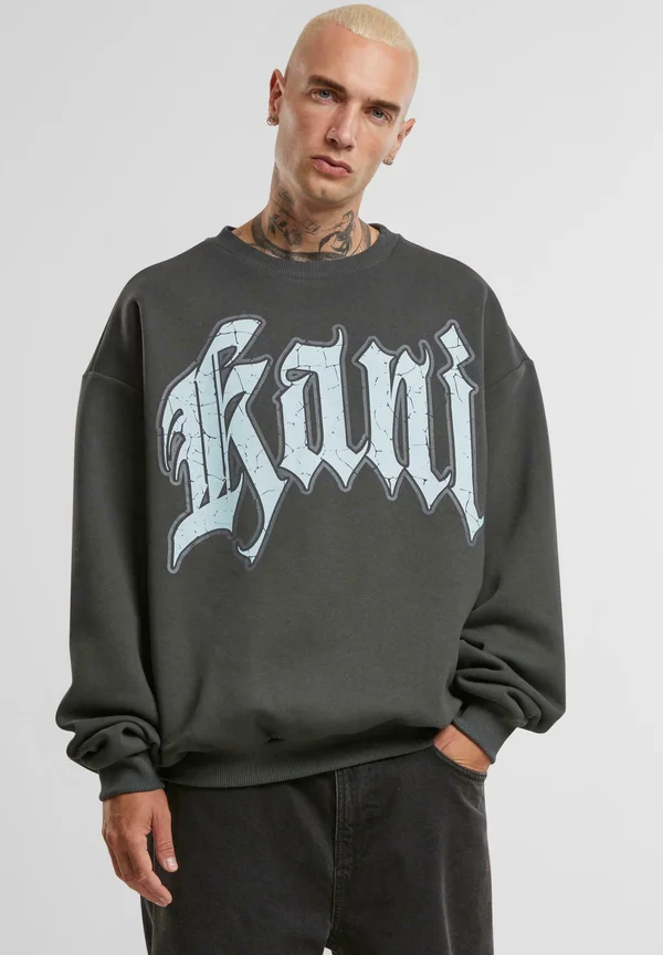 INSIDE OUT CREW - Sweatshirt - grey