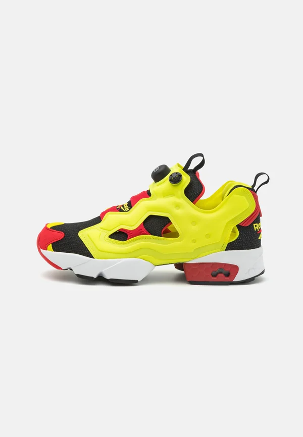 INSTAPUMP FURY 94 UNISEX - Slipper - hypergreen/red/core black