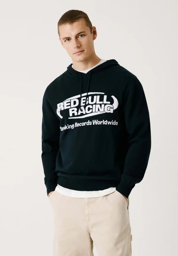 INTARSIA  - Kapuzenpullover - dulwich blue