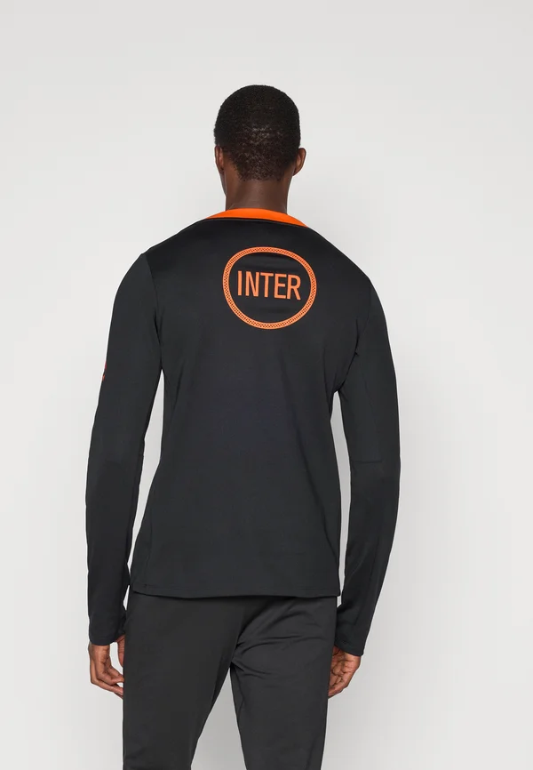 INTER - Langarmshirt - black/thunder blue/safety orange