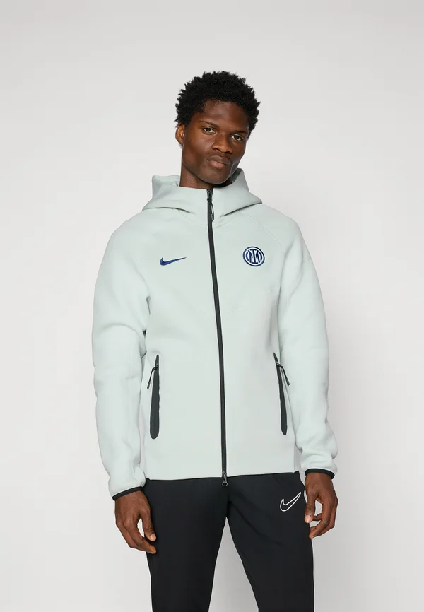 INTER MILAN TECH WINDRUNNER - Sweatjacke - grey haze/blue void
