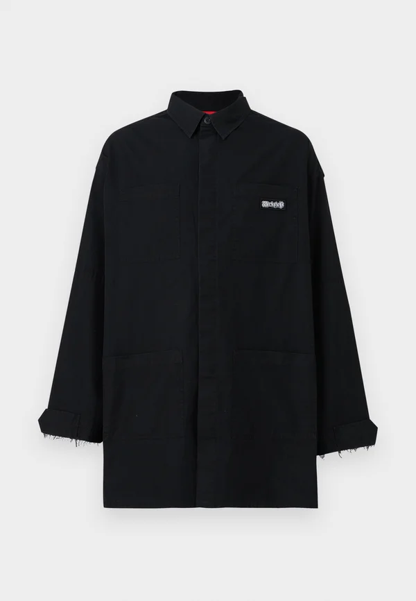 INTERMISSION OVERSHIRT UNISEX - Hemdbluse - black