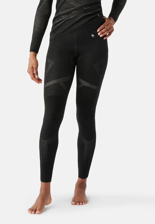 INTRAKNIT THERMAL MERINO BASE LAYER - Unterhose lang - black white