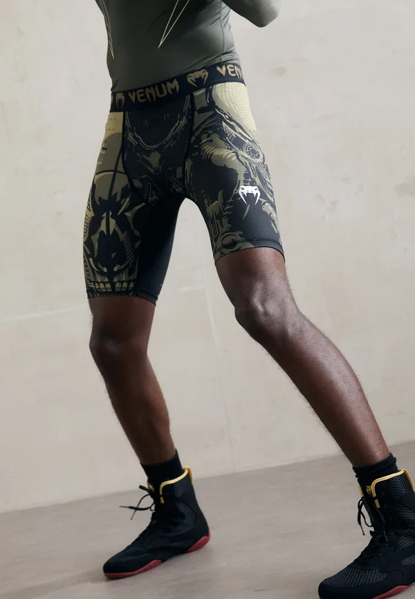 INVADER VALE TUDO SHORTS - Tights - black/sand