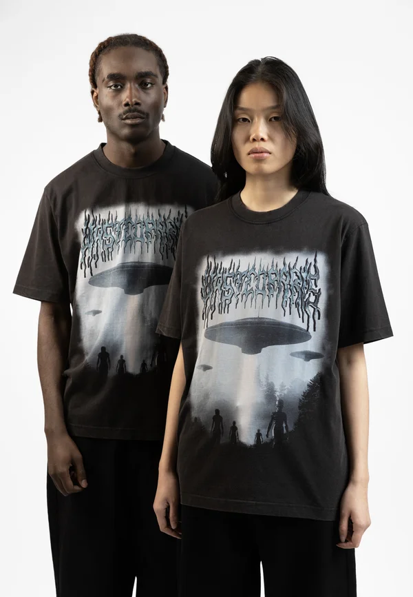 INVASION UNISEX - T-Shirt print - black