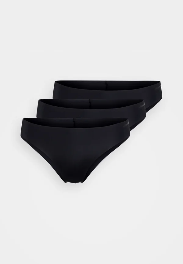 INVISIBLE BRIEF 3 PACK - Slip - black