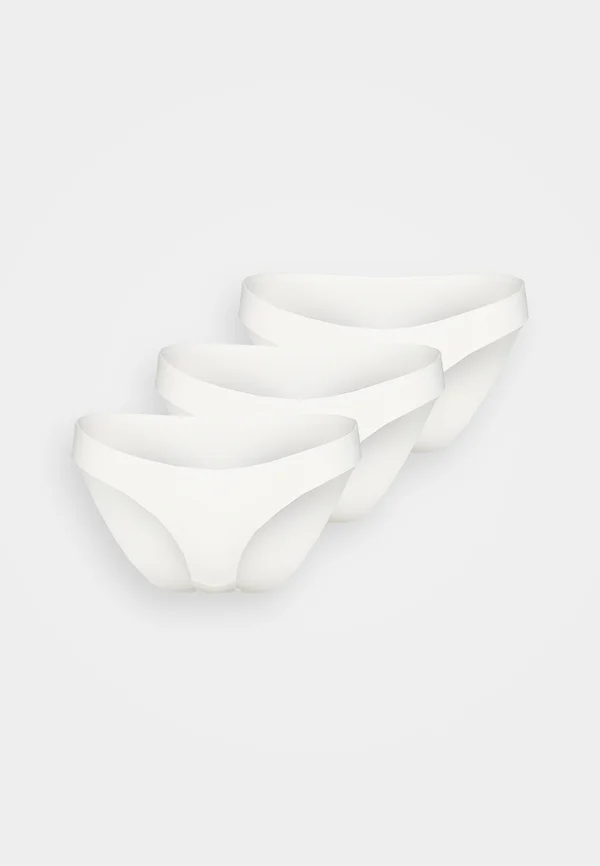 INVISIBLE BRIEF 3 PACK  - Slip - white