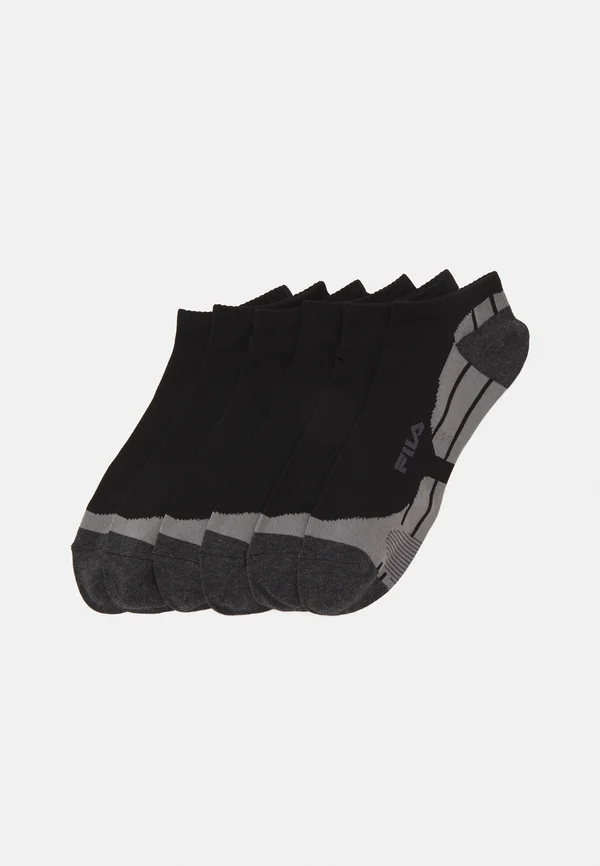 INVISIBLE MULTISPORT SOCKS 6 PACK - Socken - black