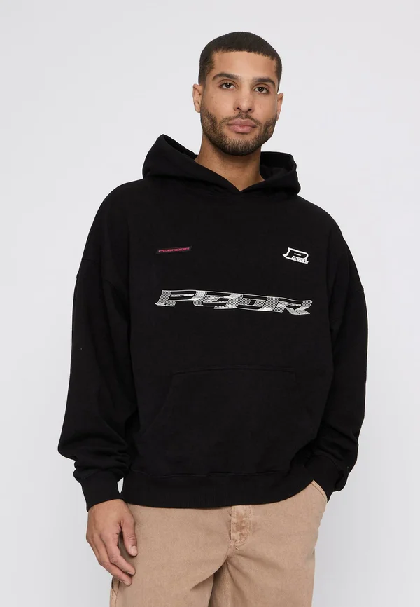IRON BOXY  - Kapuzenpullover - washed black