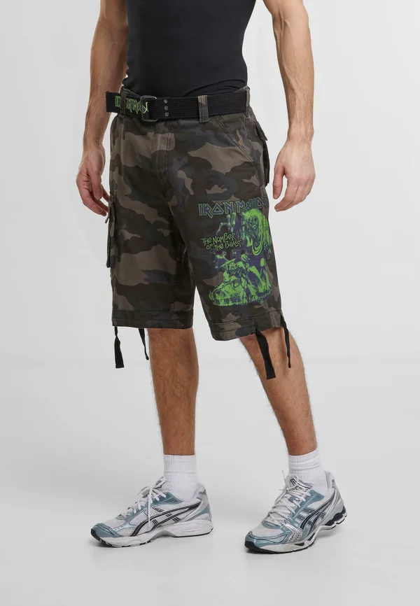 IRON MAIDEN - Shorts - darkcamo