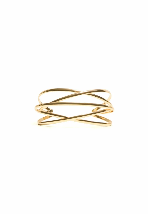 IRREGULAR CUFF  - Armband - gold-coloured