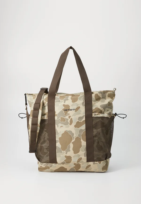 IRWIN TOTE BAG UNISEX - Shopping Bag - duck desert/liberica/black
