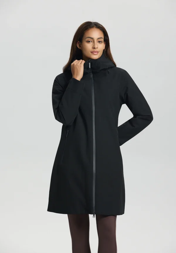 ISKOLA - Parka - schwarz