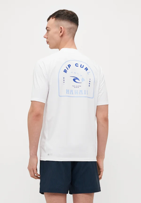 ISLAND VIBE UPF - Surfshirt - white