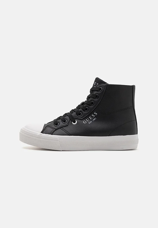 ISTRIA MID - Sneaker high - black/white