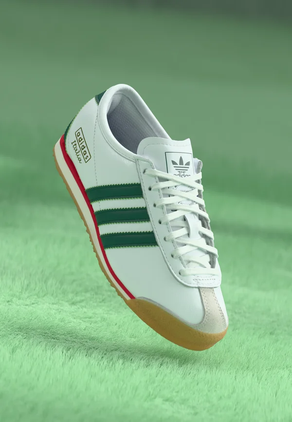 ITALIA 70S UNISEX - Sneaker low - footwear white/collegiate green