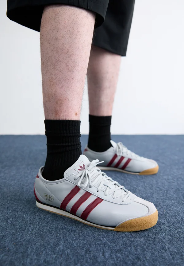 ITALIA 70S UNISEX - Sneaker low - grey/shadow red/gum