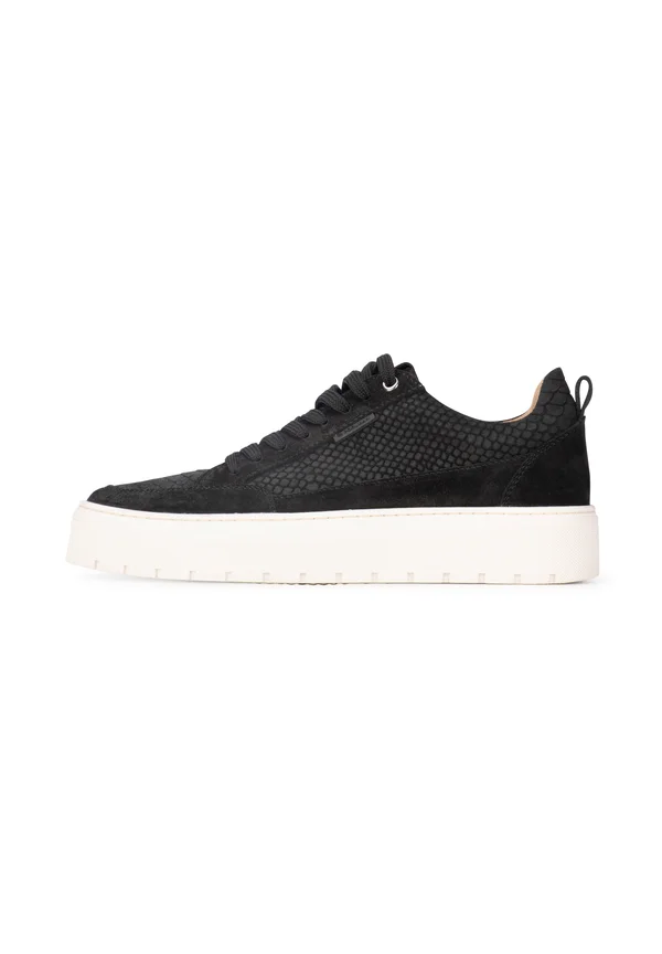 IVAR - Sneaker low - black with animal print