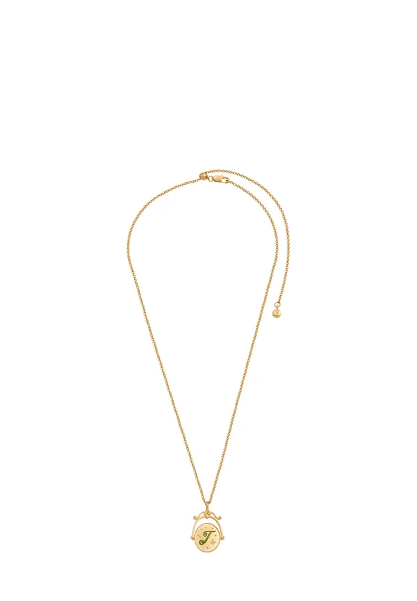 J INITIAL JASMINE SPINNER CHAIN - Halskette - gold-coloured