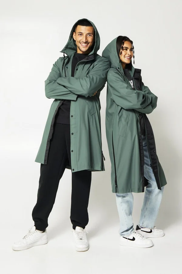 JACE X - Regenjacke / wasserabweisende Jacke - cypress