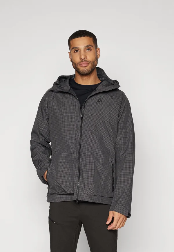 JACKET ASCENT WATERPROOF - Hardshelljacke - black
