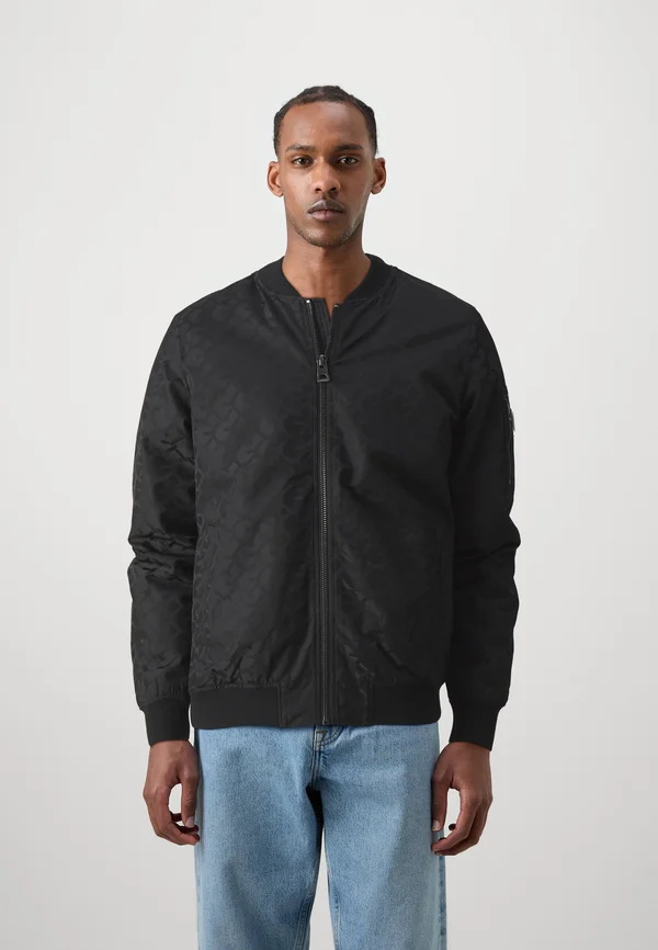 JACKET - Bomberjacke - black