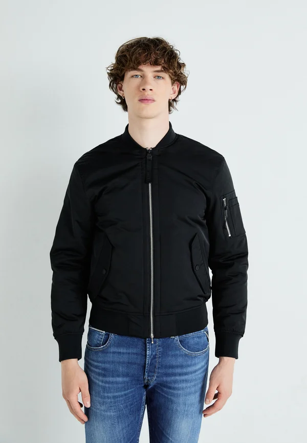 JACKET - Bomberjacke - black