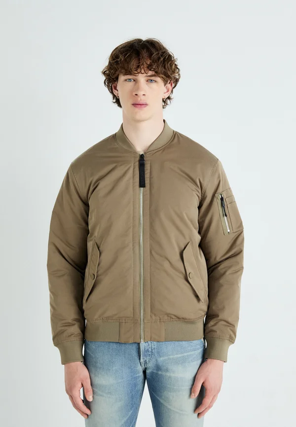 JACKET - Bomberjacke - light mud