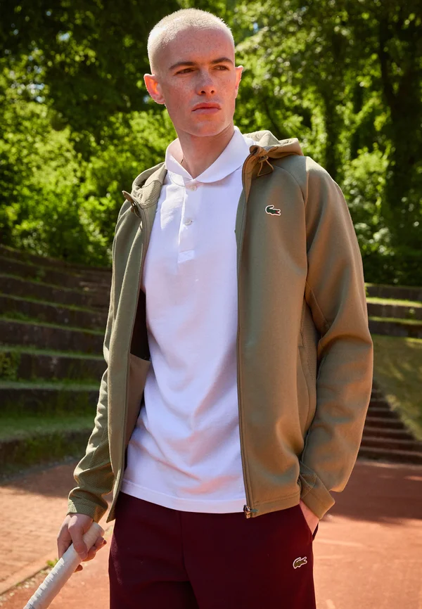 JACKET HOODED CLASSIC - Trainingsjacke - khaki