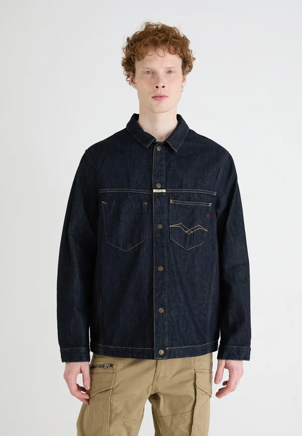 JACKET - Jeansjacke - dark blue