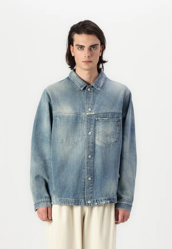 JACKET - Jeansjacke - medium blue